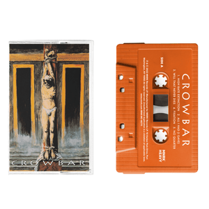 Crowbar NOLA Band Self Title Crowbar album Orange Cassette Tape Crowbar Official Merchandise