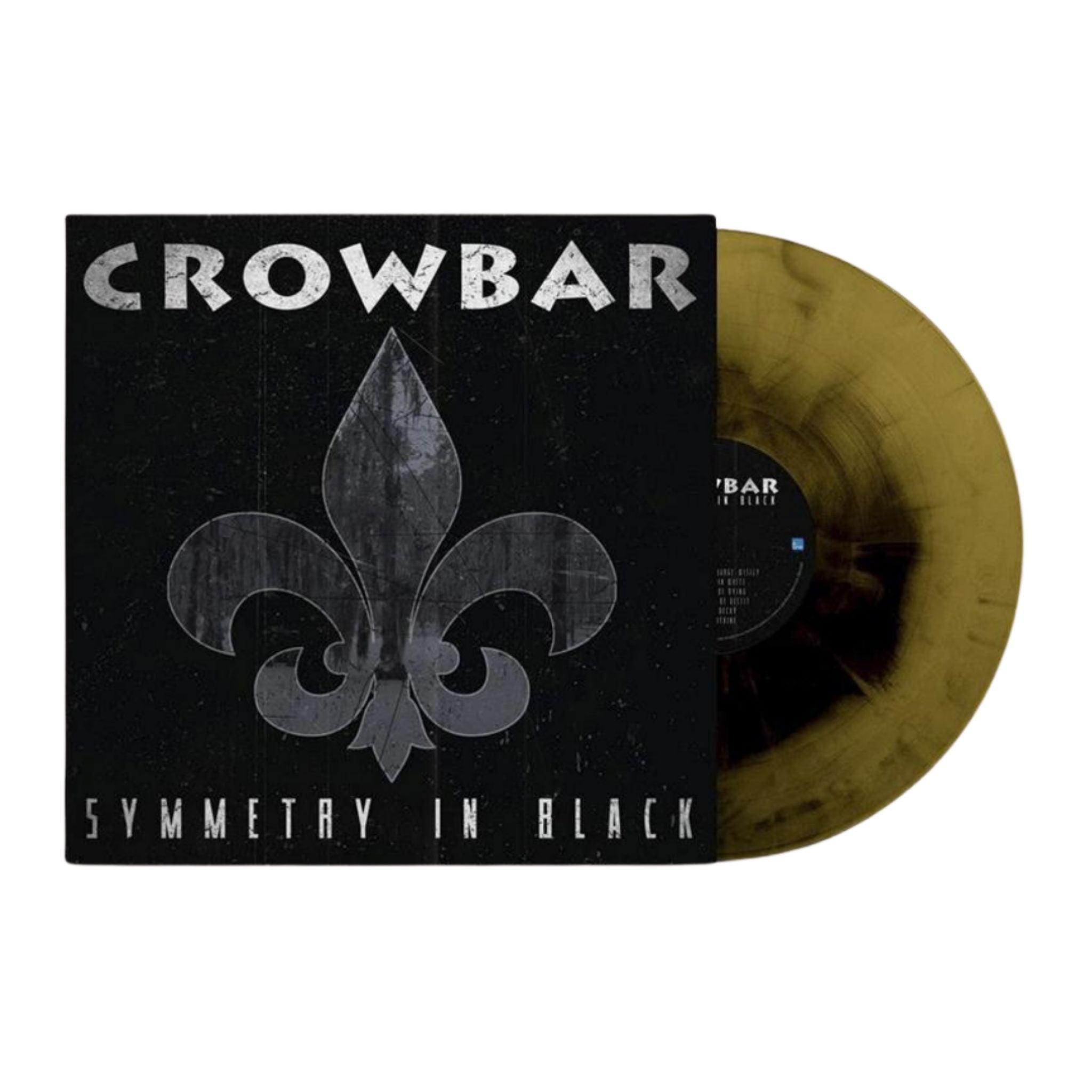 Crowbar - "Symmetry In Black" Black/Gold Vinyl LP - MNRK Heavy