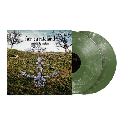 Fair to Midland Arrows & Anchors Green Vinyl LP Alternative Rock Band Fair to Midland Merch MNRK Heavy