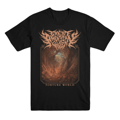 Great American Ghost Torture World EP Album Tee Officially Licensed Great American Ghost Merch
