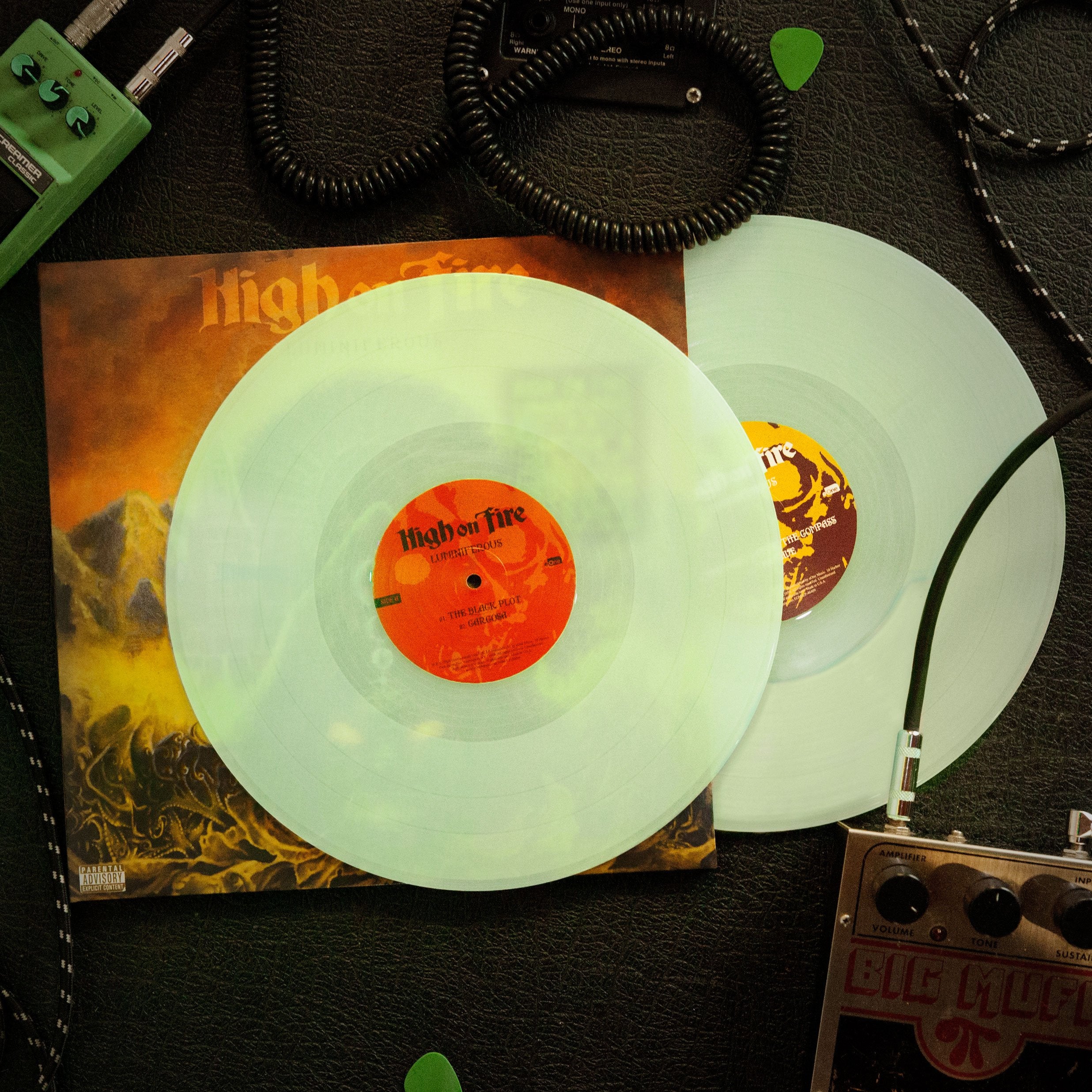 High On Fire - Luminiferous "Glow In The Dark Green" Vinyl