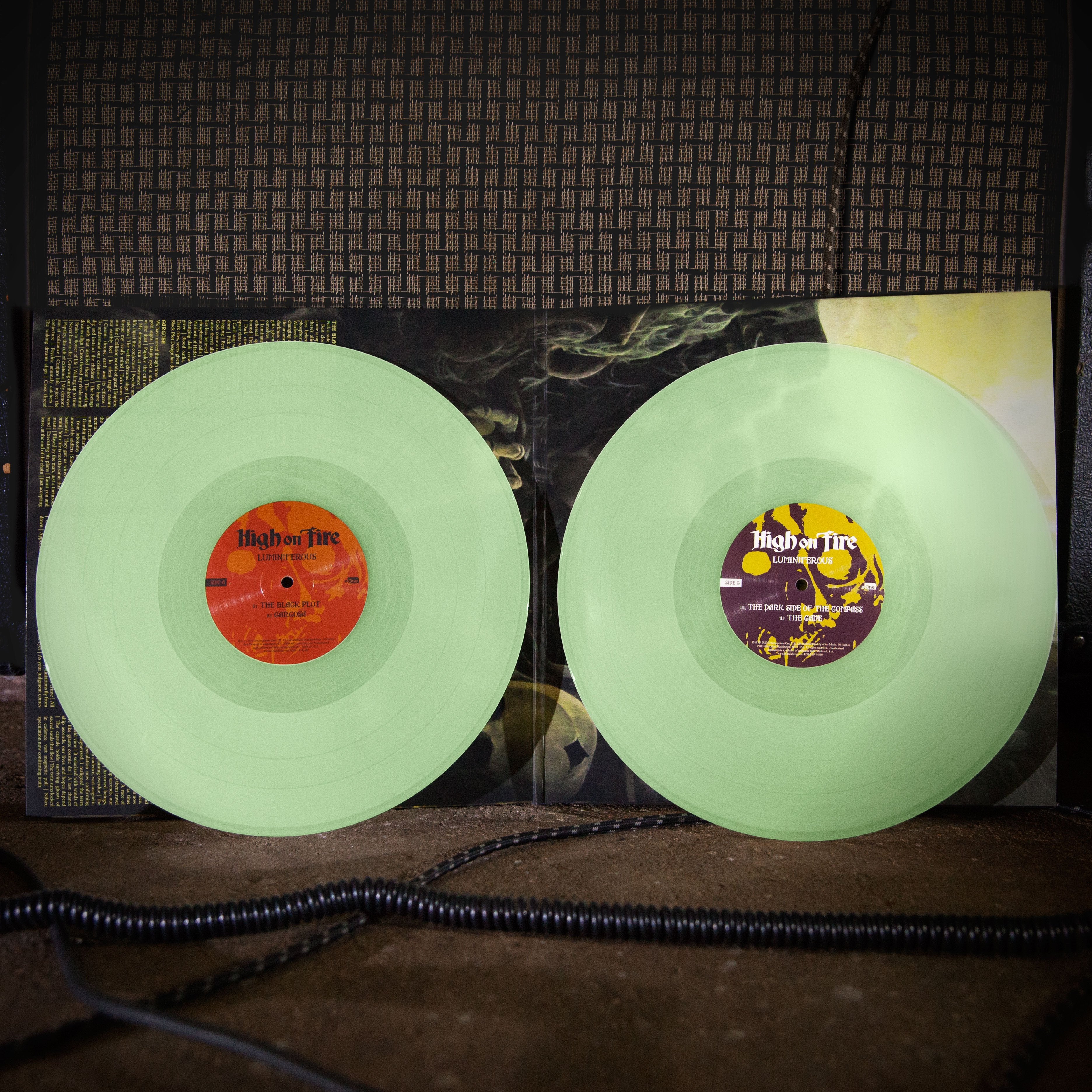 High On Fire - Luminiferous "Glow In The Dark Green" Vinyl