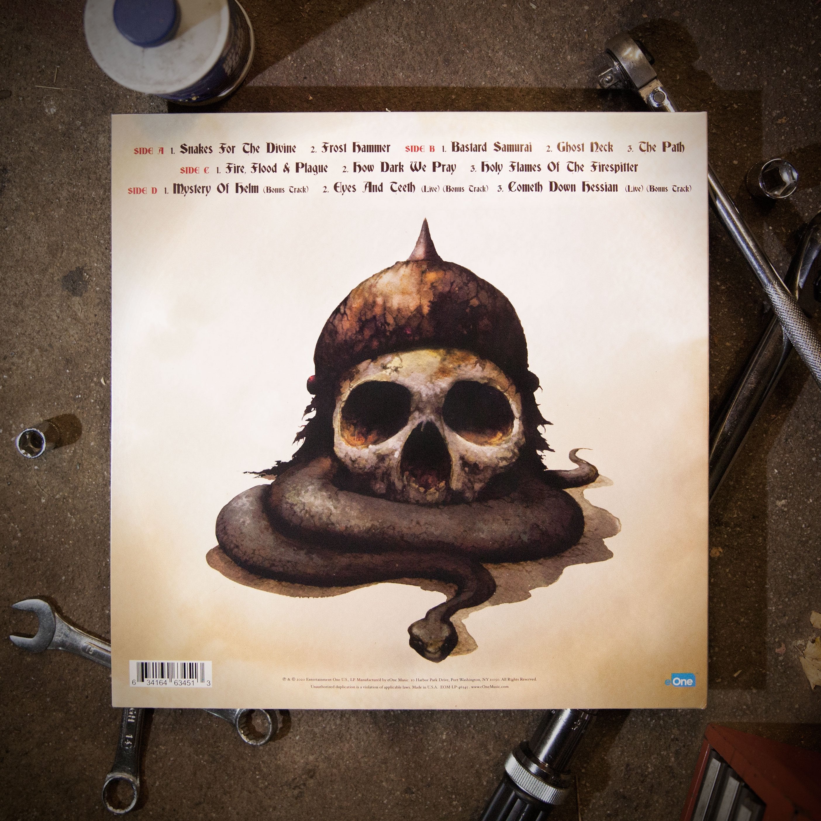 High On Fire - Snakes For The Divine 'Deep Sea Splatter' Vinyl