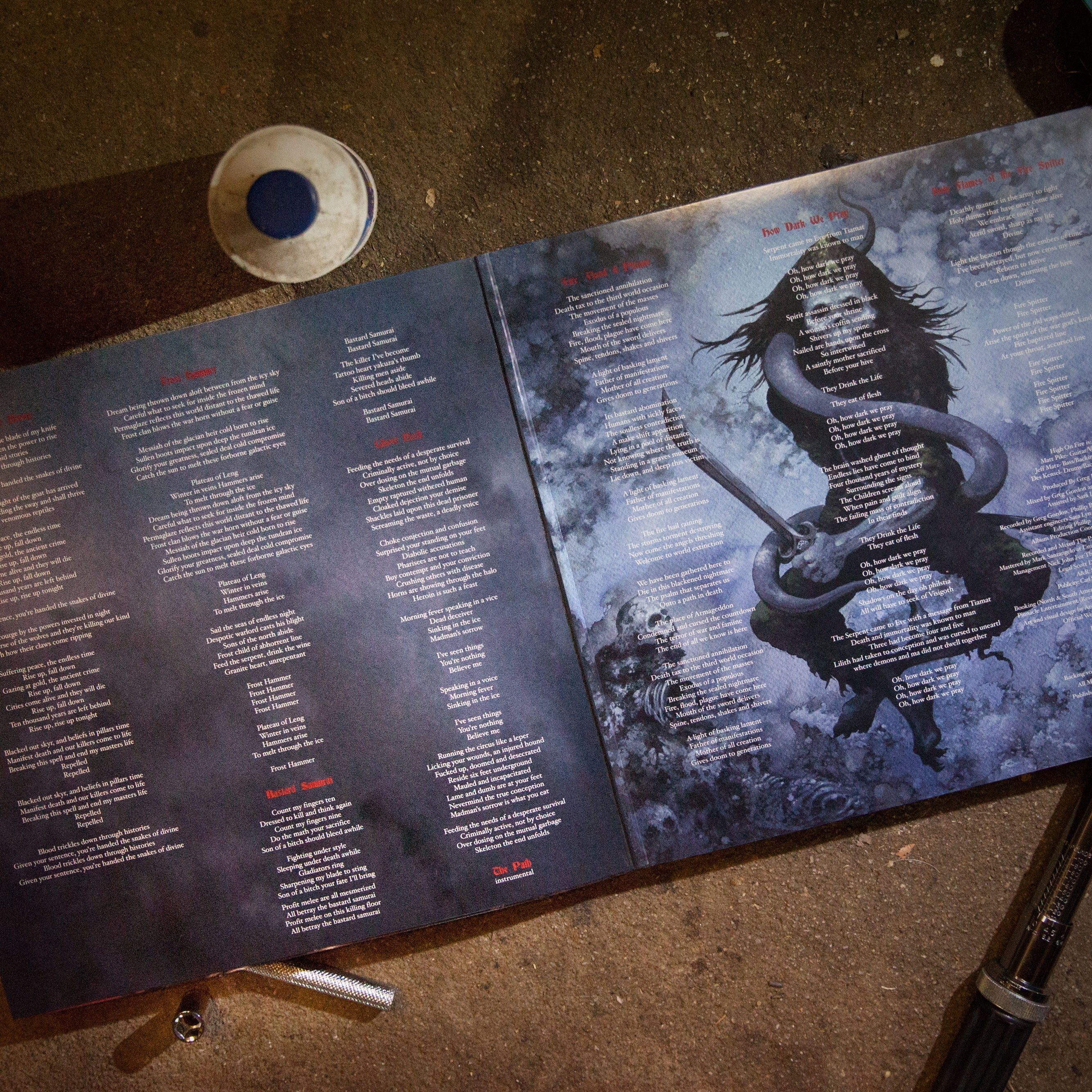 High On Fire - Snakes For The Divine 'Deep Sea Splatter' Vinyl