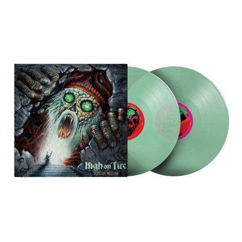 High On Fire - Electric Messiah Coke Bottle Clear Vinyl LP