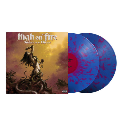 High On Fire Snakes for the Divine purple splatter vinyl