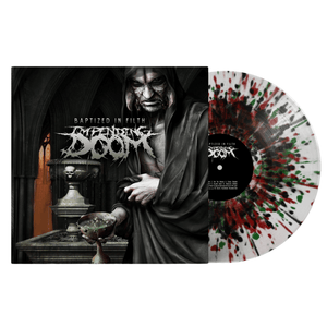 Impending Doom Baptized In Filth Splatter Vinyl LP Impending Doom Official Merch MNRK Heavy