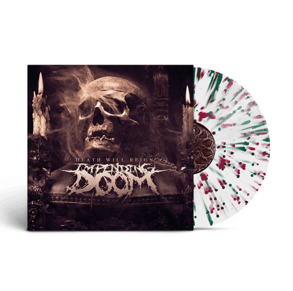 Impending Doom - Death Will Reign Splatter Vinyl