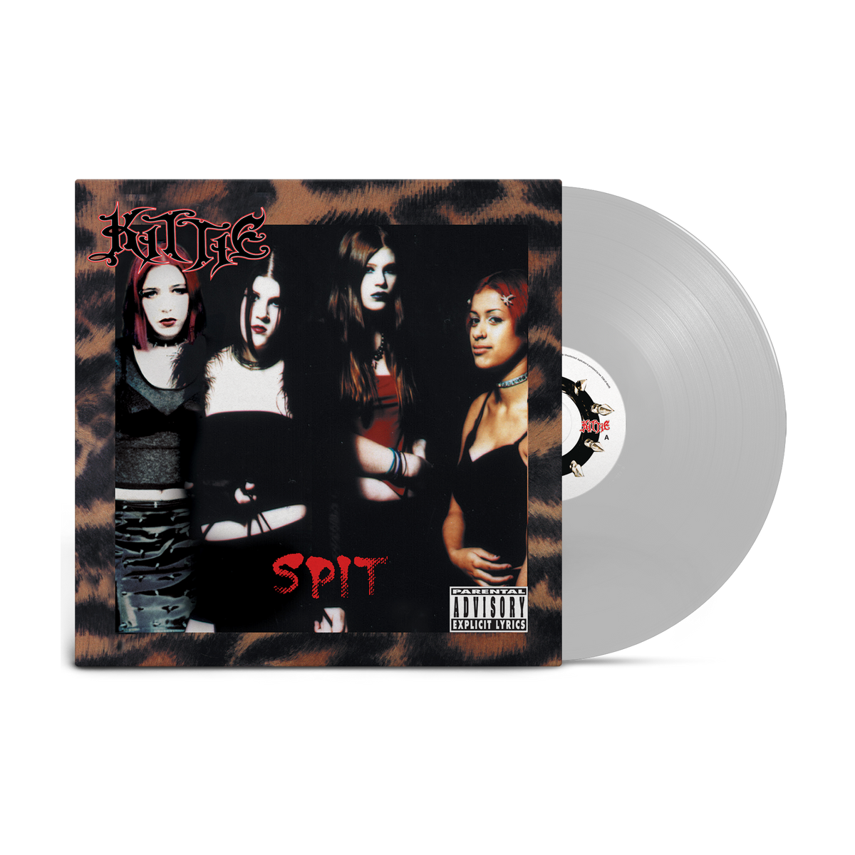 Kittie Official Label Store | Spit Metallic Silver Vinyl LP