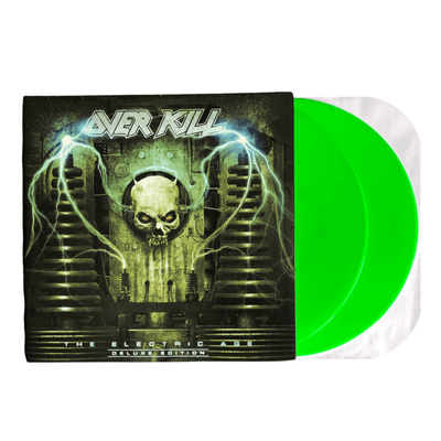 Overkill The Electric Age Green LP 