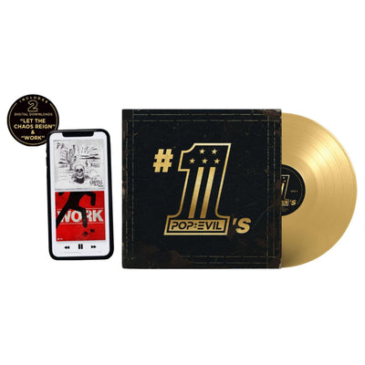 Pop Evil - "#1's" Opaque Gold Vinyl LP - MNRK Heavy
