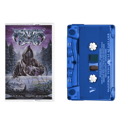 Rhythm Of Fear Fatal Horizons Blue Cassette Tape
