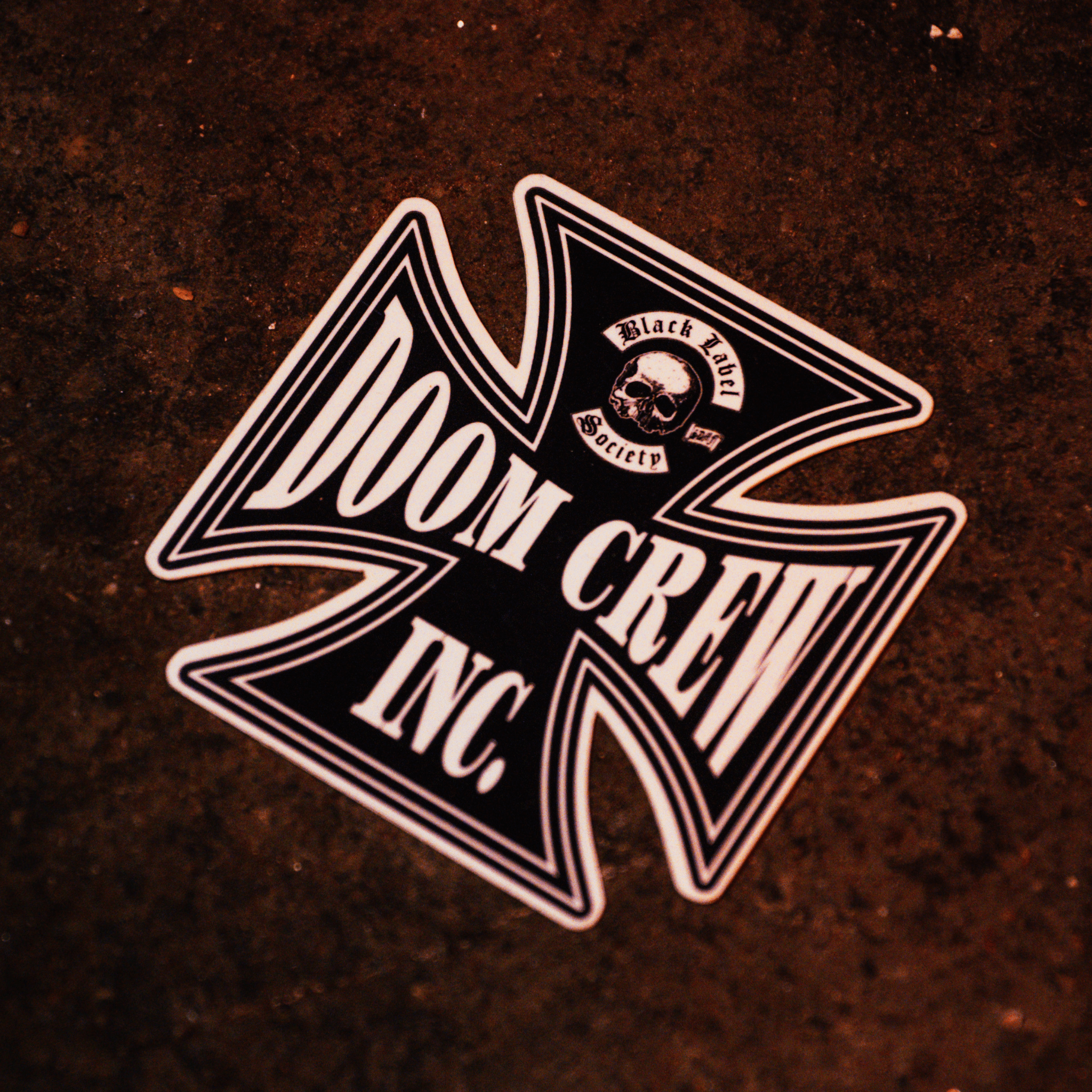 Black Label Society Doom Crew Inc Deluxe Edition Box Set Sticker