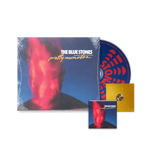 The Blue Stones - Pretty Monster CD + Free Pin Bundle