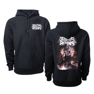 Metal band 2025 zip up hoodies