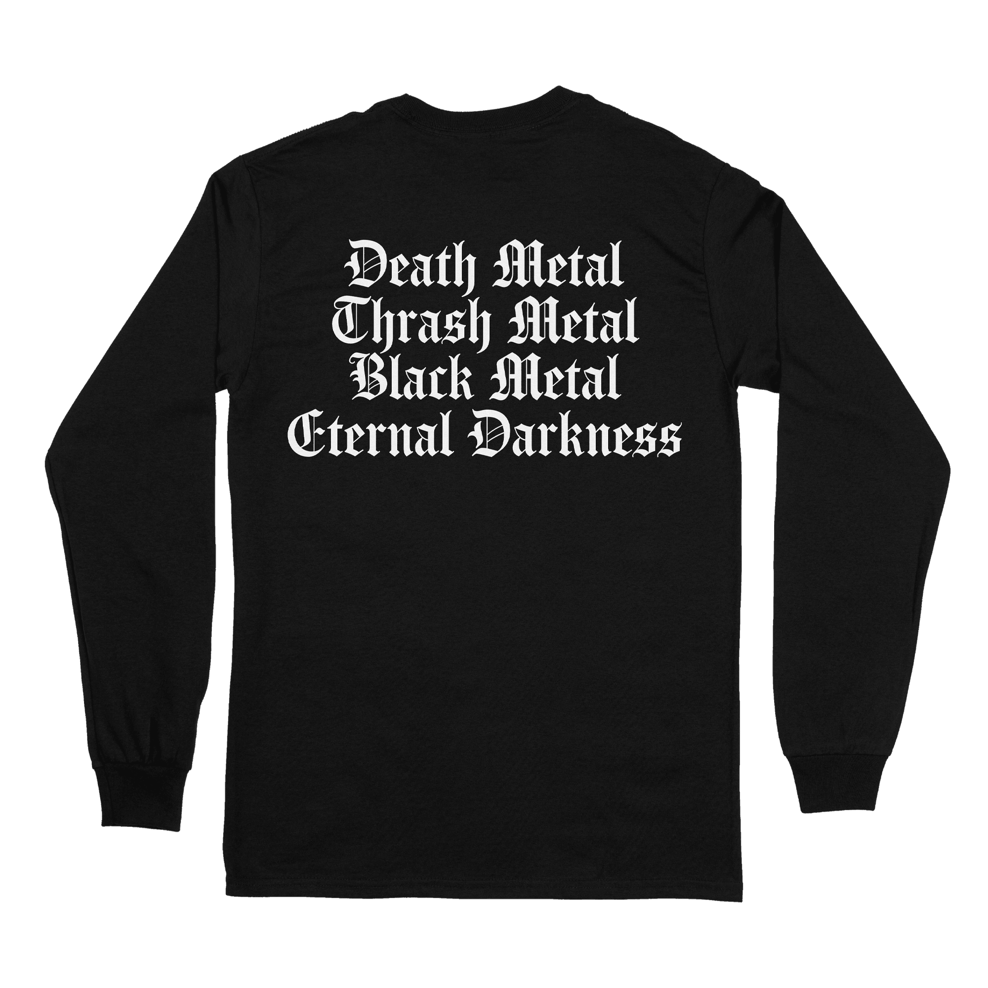 MNRK Heavy Metal Hard Rock Record Label Black Label Society The Callous Daoboys Rolo Tomassi Black Metal Long SleeveShirt