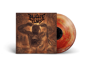 Plague Years - "Circle of Darkness" Lava with Red/Orange Vinyl LP - MNRK Heavy